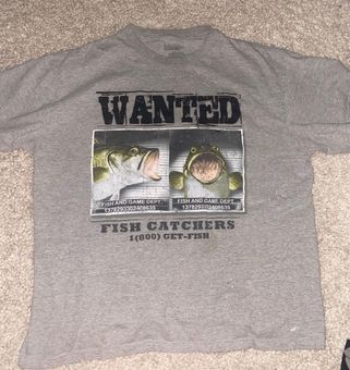 Funny Fish Shirt Gray Size XL - $11 - From molly