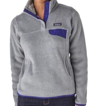 gray patagonia pullover