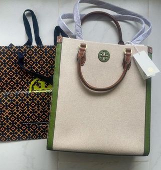 Tory Burch Brown Leather Blake Tote Tory Burch