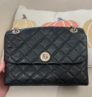 Medium black kate spade crossbody or shoulder handbag