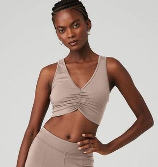 Alo Yoga NWT Wild Thing Bra in taupe size Small SOLD OUT ONLINE! - $25  New With Tags - From Mary Bridget