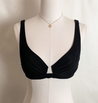 SKIMS naked underwire plunge bra in onyx black Size 34 A - $28