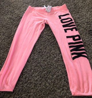 PINK - Victoria's Secret Pink Brand Jogger Sweats Size M - $11 (78% Off  Retail) - From Sydney