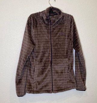 Diamond-Textured Fleece Jacket