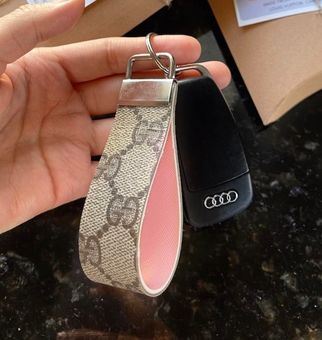 repurposed gucci keychain