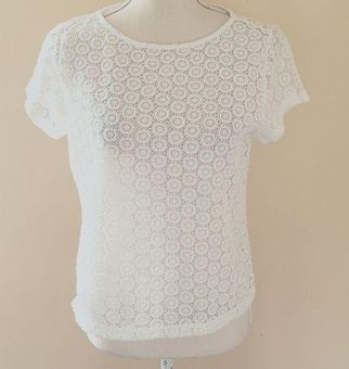 Medallion Lace Top