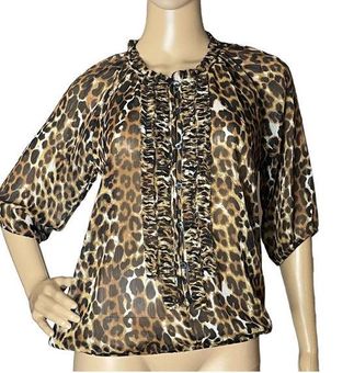 Express sales cheetah sweater