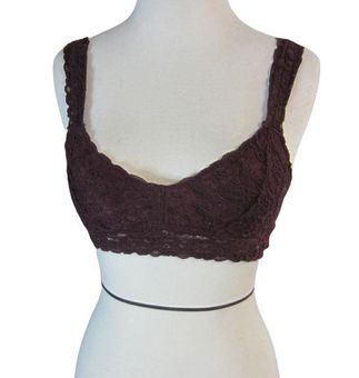 Aerie Gilly Hicks Lace Halter Bralette Purple Womens Size XS - $13