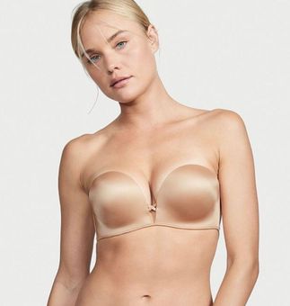 Victoria's Secret Bombshell Strapless Bra Tan Size 32 D - $15 (72