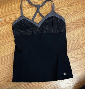 Alo Yoga black tank top size small - $20 - From Ava