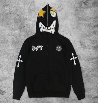 Glogang Black Zip-Up Hoodie Size M - $115 (42% Off Retail) - From Keneil