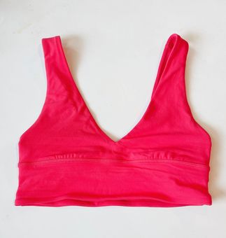 Lululemon Align V-Neck Bra A/B Cup Pink - $32 (44% Off Retail) - From Kylie