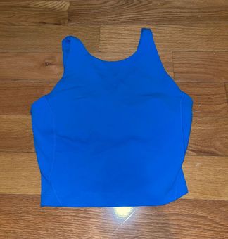 Lululemon High Neck Align Tank Poolside Size 6 Blue - $80 - From Ava