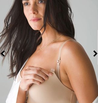 Soma Enbliss Warm Amber Wireless Nursing Bra Tan Size 38 E / DD - $30 (46%  Off Retail) - From Emily