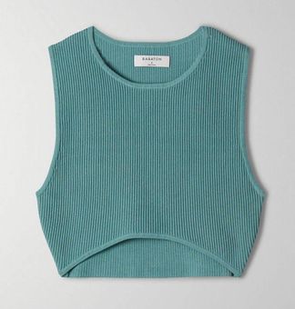 NWT Aritzia Babaton Sculpt Knit Bra Top Rib-knit bra top