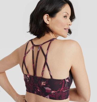 All In Motion Sports Bra, Women's Strappy Light Support Longline, M06L0  Size XS - $16 New With Tags - From jello