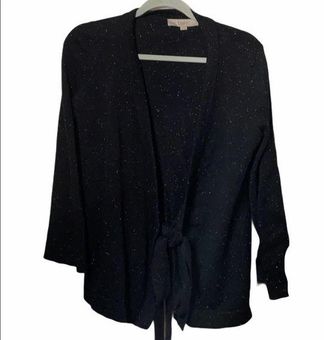 Loft sales black cardigan