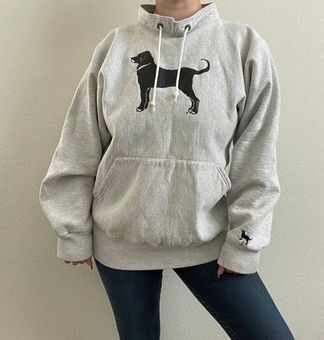 The Black Dog Vintage 90s Grey Black Marthas Vineyard Oversized