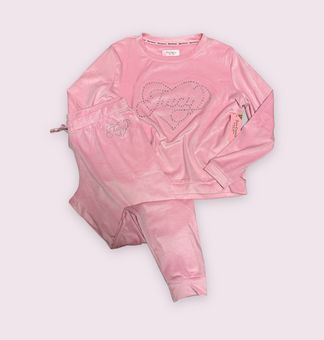 Juicy By Juicy Couture Womens Long Sleeve Pajama Set