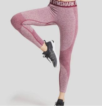 Gymshark maroon flex leggings Red Size L - $20 (60% Off Retail