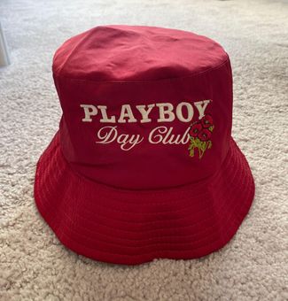 Playboy Bucket Hat Red - $19 (52% Off 