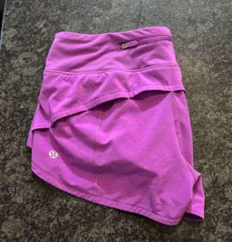 Lululemon Speed Short 2.5” Moonlit Magenta Purple Size 6 - $36 (47% Off  Retail) - From Skylar