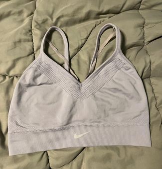 Nike Seamless Sports Bra Size M - $13.97083473205566 - From Mackenzie