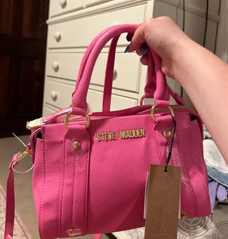 Pink Crossbody bag reserved  Pink crossbody bag, Crossbody bag, Steve  madden bags