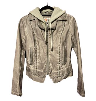 Bernardo leather store jacket