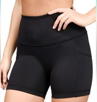 Yogalicious High Waist Squat Proof Side Pocket Biker Shorts Size M - $17 -  From Marissa