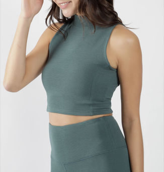 90 Degrees by Reflex 90 Degree by Reflex Green Crop Top Size XXL - $29 (30%  Off Retail) New With Tags