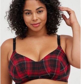 Torrid 44C NWT Everyday Wire-Free Lightly Lined Print 360° Back