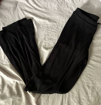 Wild Fable Velvet Flare Leggings Black Size XS - $13 (48% Off