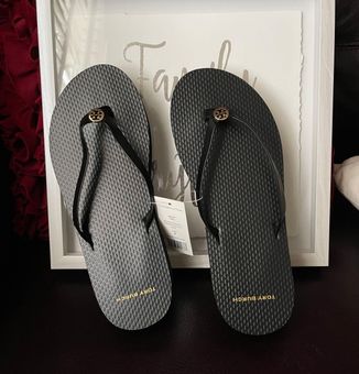 Tory Burch women's platform flip flop in perfect black size 8 avail NWT -  $99 New With Tags - From daisy