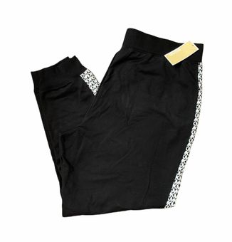 Michael Kors Black MK Logo Jogger Sweatpants Size XL - $113 New With Tags -  From Darien