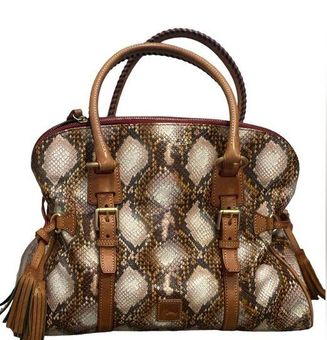 Dooney and bourke snakeskin on sale purse