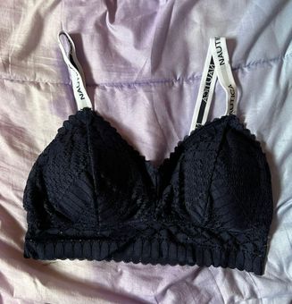 Nautica lace bralette in navy blue. Brand new with