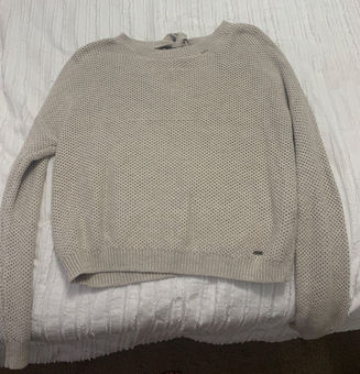 hollister tan sweater