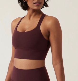 Athleta Warrior Bra Long Line Sports Bra Size Medium Multiple