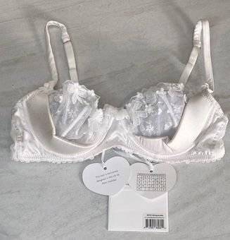 Silk Bra Padded Plunge