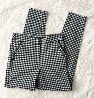 ZARA black and white gingham pants Size XS - $14 - From Nicole