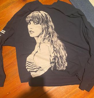 Taylor Swift The Eras Tour Merch T-shirt - Black - Large