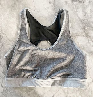 Z By Zella Gray Racerback Keyhole Sports Bra - $10 - From Katherine