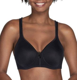 Vanity Fair Body Caress Wireless Bra Size 38C Black Smooth Comfort Converts  - $30 New With Tags - From Jaime