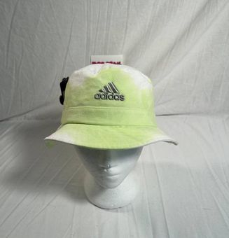 adidas Washed White Bucket Hat