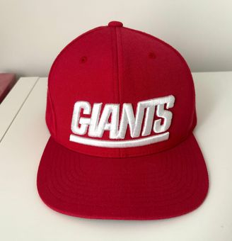 Mitchell & Ness NY Giants Hat - Vintage Red - $40 - From Sandy