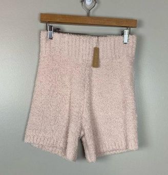 Skims Cosy Knit Tank and Shorts in Dusk