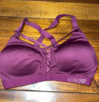 Victoria's Secret Sport Incredible Lightweight Cross Front Sports Bra Size  34D Pink - $16 - From Hailey