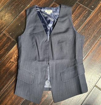 Jason Wu Pinstripe Vest fitted luxury casual boho indie suit work