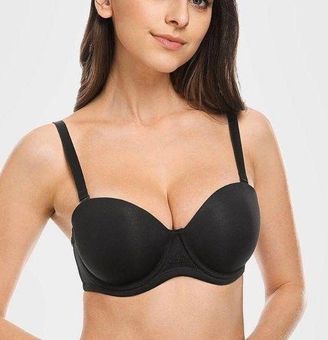 Wingslove Full Figure Black Underwire Contour Bra Sz 32H MSRP